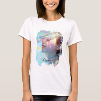 Camiseta Mulher Aquária Eetal na Arte Sonhadora de Aquário
