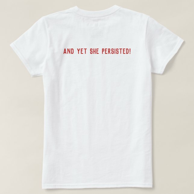 Camiseta Mulher Arrogante Ipolita Que Ela Persiste (Verso do Design)