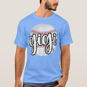Camiseta Mulher Baseball Gigi Baseball Ventilador Ortocado