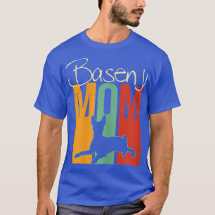 Camiseta Mulher Basenji dona de cachorro mãe dona de uma Ma