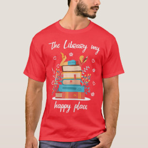 Camiseta Mulher: Biblioteca Legal Arte Para Homens Mulheres