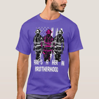 Camiseta Mulher Bombeiro Irmandade