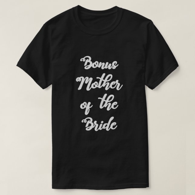 Camiseta Mulher Bonus Mãe Da Mão Bonita Escrita (Frente do Design)