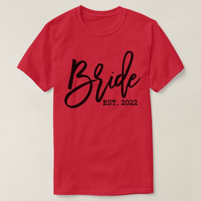 Camiseta Mulher Bride 2022 (Frente do Design)