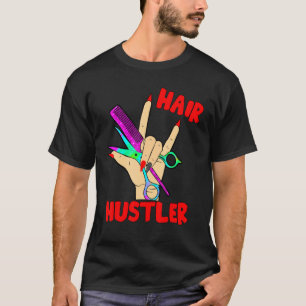 Camiseta Mulher-cabeleireira-cabeleireira, mulher-cabeleire