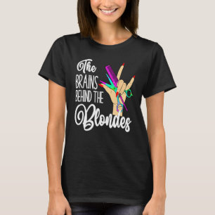 Camiseta Mulher-cabeleireira-cabeleireira, mulher-cabeleire