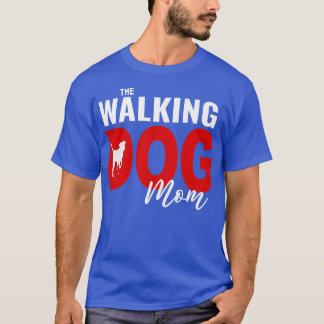 Camiseta Mulher Cachorro Proprietária Cachorro Engraçada am