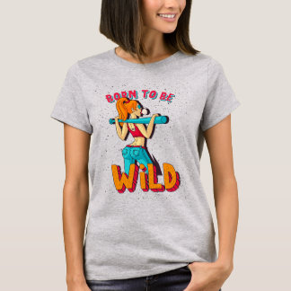 Camiseta Mulher Caipira Selvagem Por Natureza