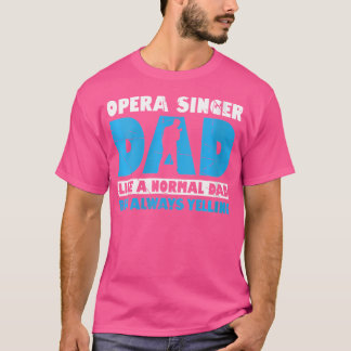 Camiseta Mulher Cantora De Ópera Para Opera Vocalista Tenor