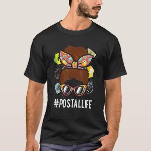 Camiseta Mulher Carteira Trabalhadora Postal Mãe Escritório