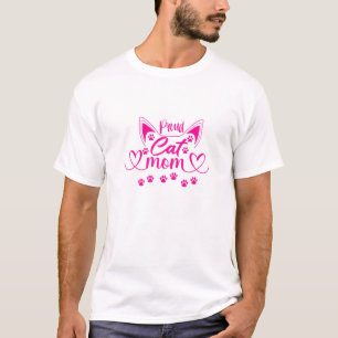 Camiseta Mulher Cat Mãe