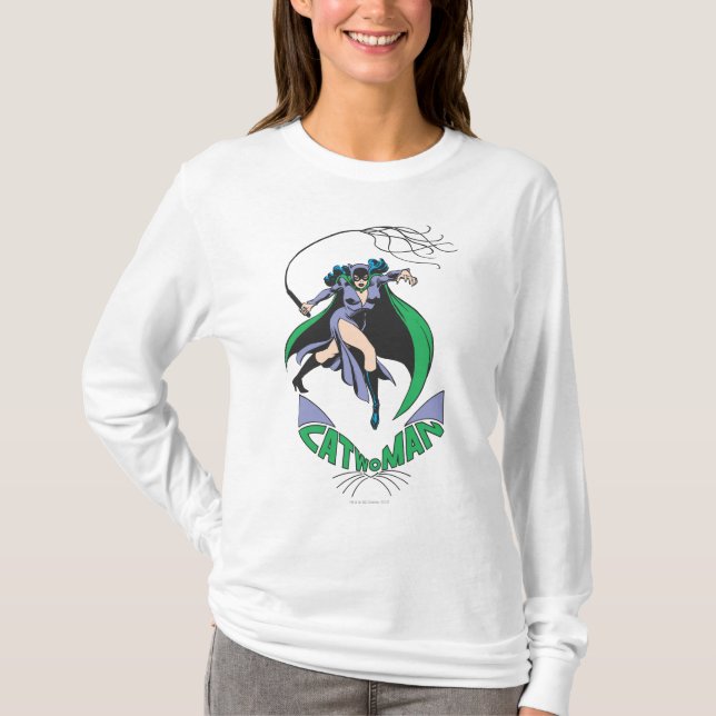 Camiseta Mulher-católica e logotipo verde (Frente)