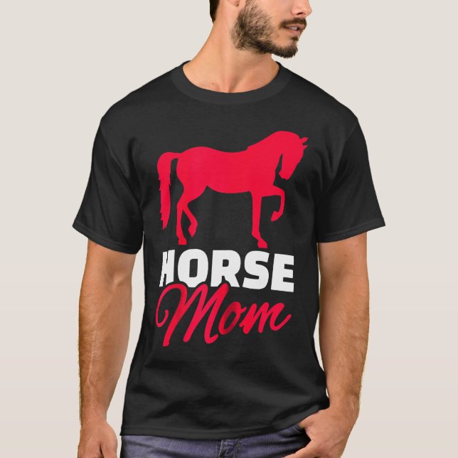Camiseta Mulher Cavalo Mãe (Frente)