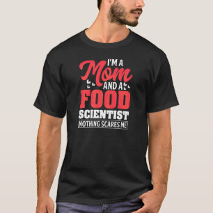 Camiseta Mulher Cientista Comida Mãe Química Flavor Biotech