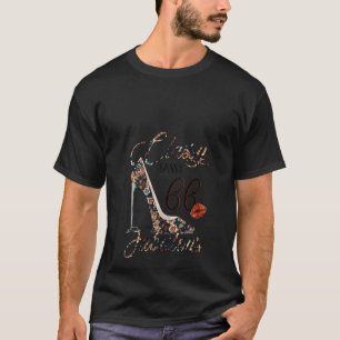 Camiseta Mulher Clássica Sassy 66 Flor Fabuloso Alto Calor