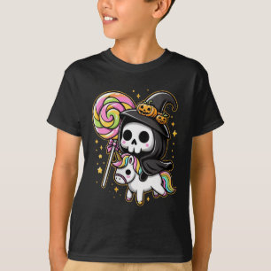 Camiseta Mulher Cofa-fragrada bruxa-serra do Unicórnio