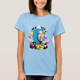 Camiseta Mulher Colorida legal