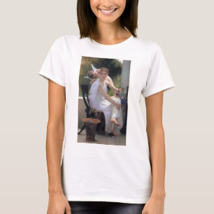 Camiseta Mulher com Cupido, Bouguereau