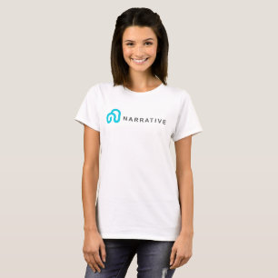 Camiseta Mulher com NRVE, t-shirt narrativo