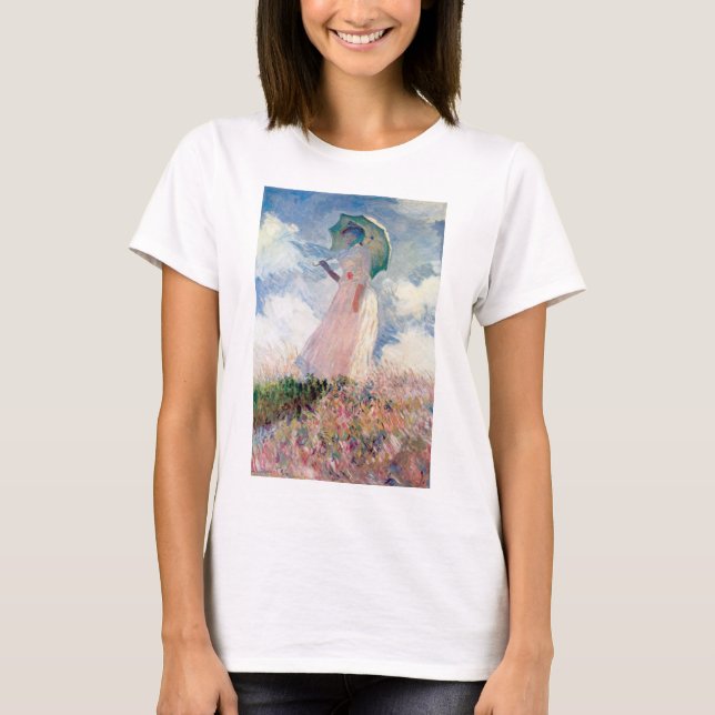 Camiseta Mulher com Parasol, Claude Monet, 1886 (Frente)