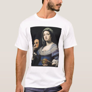 Camiseta Mulher com uma máscara 2