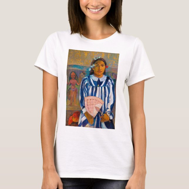 Camiseta Mulher com ventilador, Gauguin (Frente)
