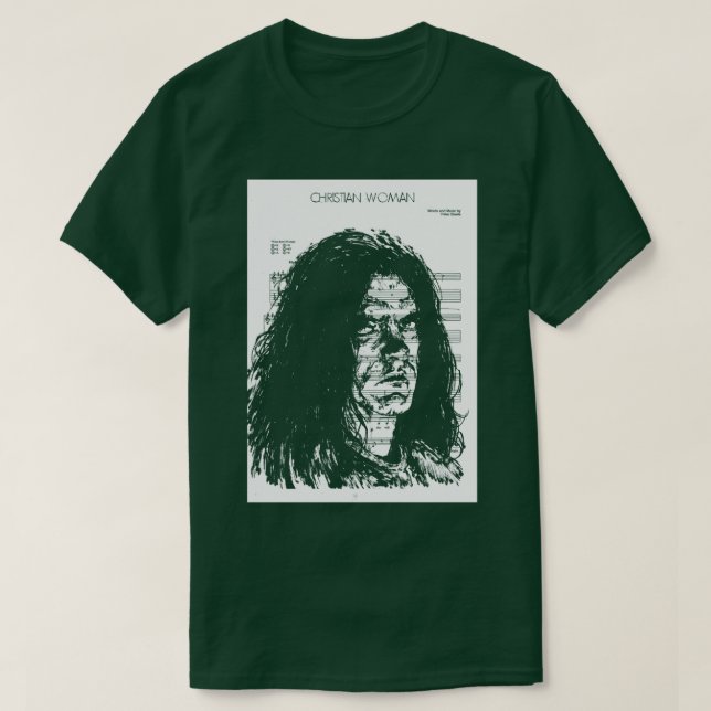 Camiseta mulher cristã (Frente do Design)