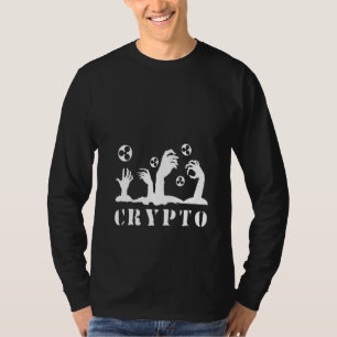 Camiseta Mulher Crypto Ripple Zombie Crypto Money Blockchai