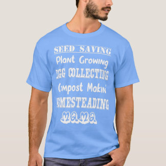 Camiseta Mulher: Cute Homestead Mama TShirt
