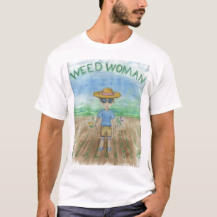 Camiseta Mulher da erva daninha