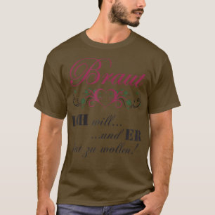 Camiseta Mulher da festa de despedida de solteira JGA do no