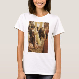 Camiseta Mulher da Moda por Tissot, Arte Vitoriana Antiga