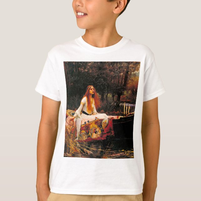 Camiseta Mulher-d'água de Shalott (Frente)