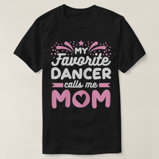 Camiseta Mulher dança Mãe (Frente do Design)
