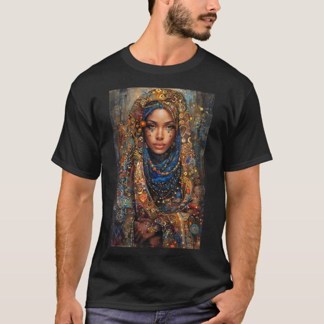 Camiseta Mulher das Noites Árabe (Frente)