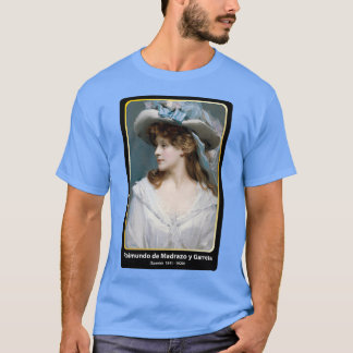 Camiseta Mulher De Branco 1880 Figurativo ART