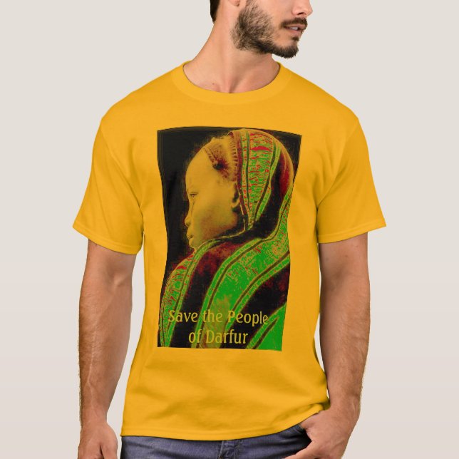 Camiseta Mulher de Darfur (Frente)