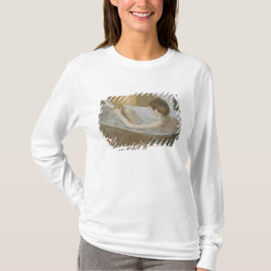 Camiseta Mulher de Edgar Degas em seu banho, limpando seu