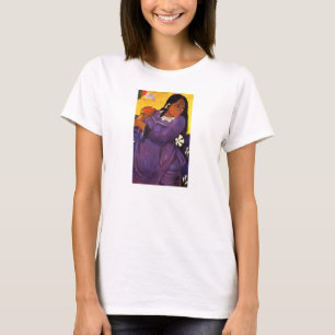 Camiseta Mulher de Gauguin com um t-shirt da manga
