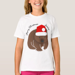 Camiseta Mulher de Natal