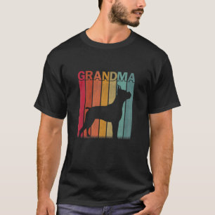 Camiseta Mulher desolada Cachorro-Boxer Gráfico da Mãe