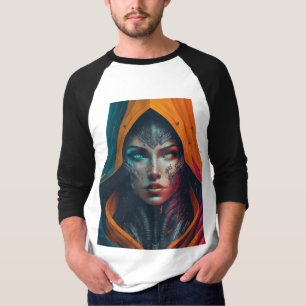 Camiseta "Mulher digital com mente afiada"