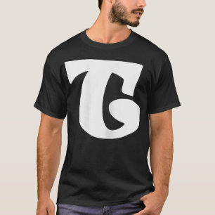 Camiseta Mulher Diversão em Alfabeto - Letra T Professora d