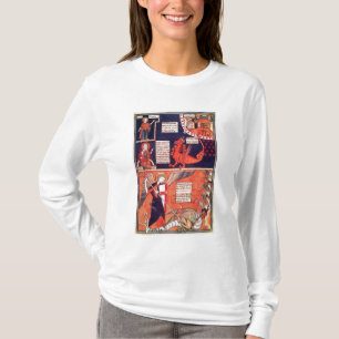 Camiseta Mulher do apocalipse que está sendo atacado pelo