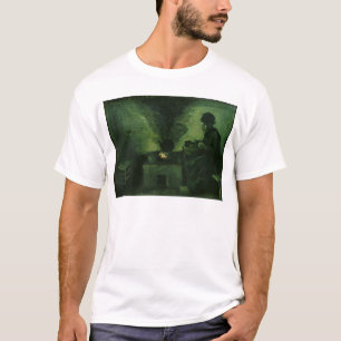 Camiseta Mulher do camponês de Vincent van Gogh   pela