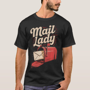 Camiseta Mulher do Correio Funcionária dos Correios Carteir