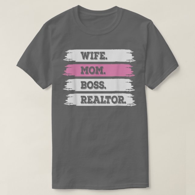 Camiseta mulher do corretor da mãe da esposa (Frente do Design)