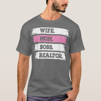 Camiseta mulher do corretor da mãe da esposa