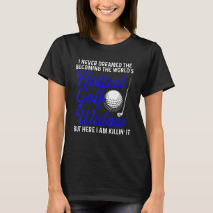 Camiseta Mulher do Golfe Mais Quente Golfe Engraçado Golfe