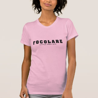 Camiseta mulher do t-shirt do focolare